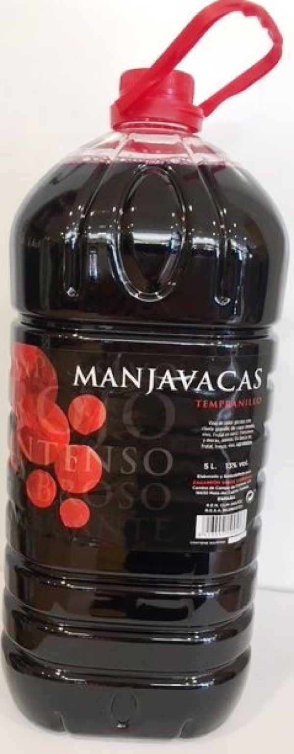 VINO MANJAVACAS TINTO G/5 L.